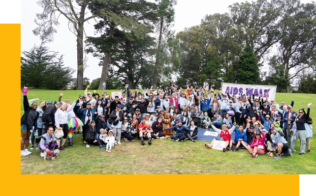 FAS teams raised money and walked in the 2024 AIDS Walk SF