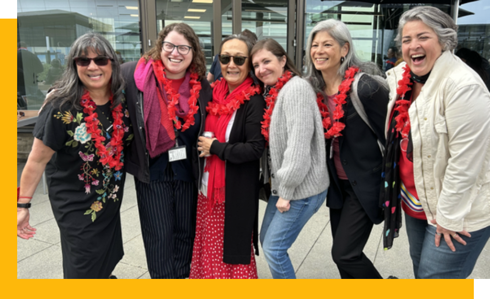 Shauna Strong, Leslie Kleinberg, Judy Fuller, Angie Marinello, Brenda Gee and Cristina Morrison