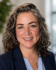 Cristina Morrison Headshot with blazer, blue blouse 