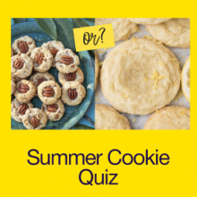Summer Cookie Quiz