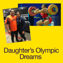Daughter's Olympic Dreams