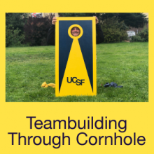 Teambuilding Through Cornhole