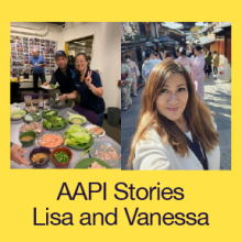 AAPI Stories Lisa and Vanessa