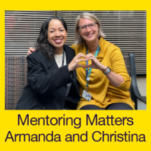 Mentoring Matters Armanda and Christina
