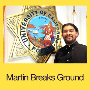 Martin Breaks Ground