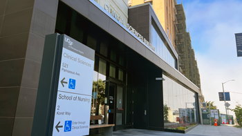 Clinical Sciences Building front entrance