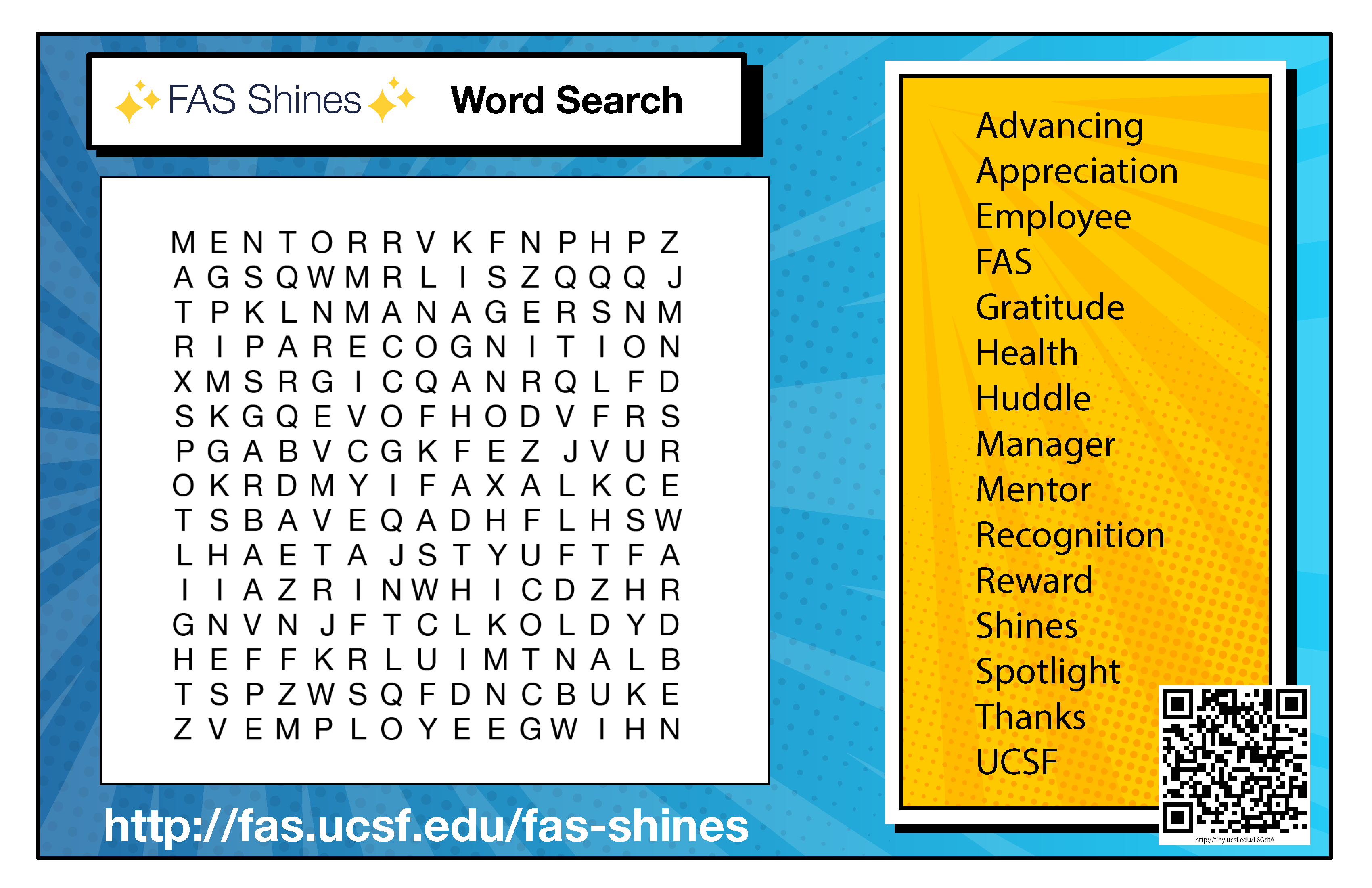 FAS Word Search